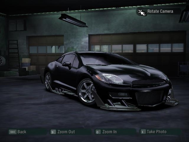 The black Eclipse GT