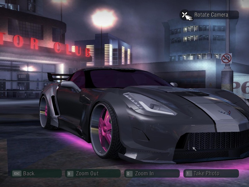 Corvette Stingray Concept updated and customization