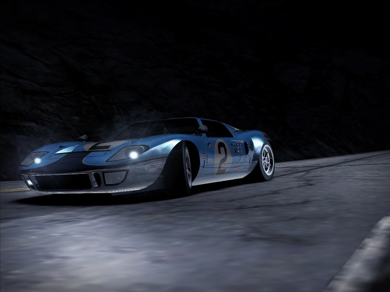 Ford GT40 (one of the many glorious vehicles converted by Corvettez06; thanks, man!)
