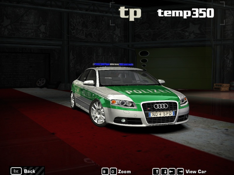 Audi S4 (Polizei)