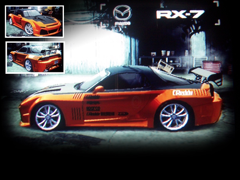 Made this rx7 before the FNF2 :O