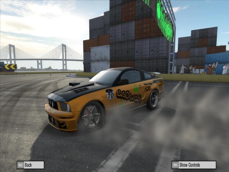 My Flow One Team mustang for drift