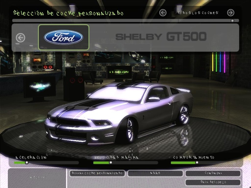 Ford Mustang Shelby GT500 "NFS THE RUN"