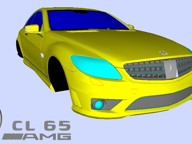 How to create a mod for NFSMW: Mercedes-Benz CL65 AMG
