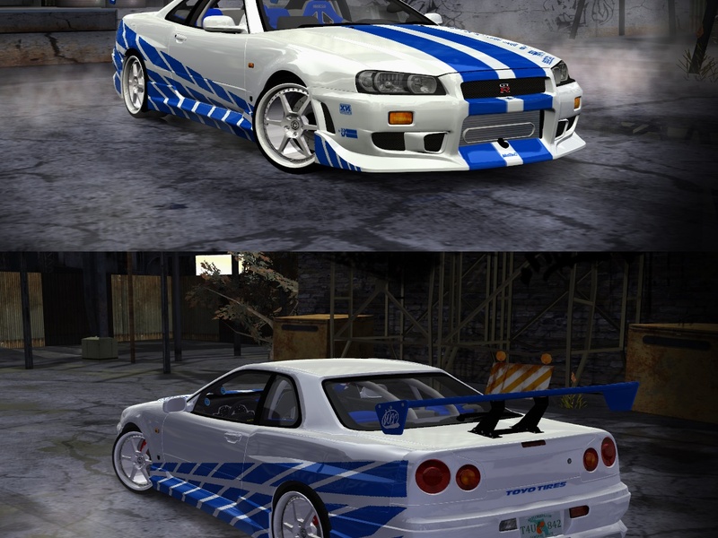 1999 Nissan Skyline GT-R34 Fast&Furious Edition