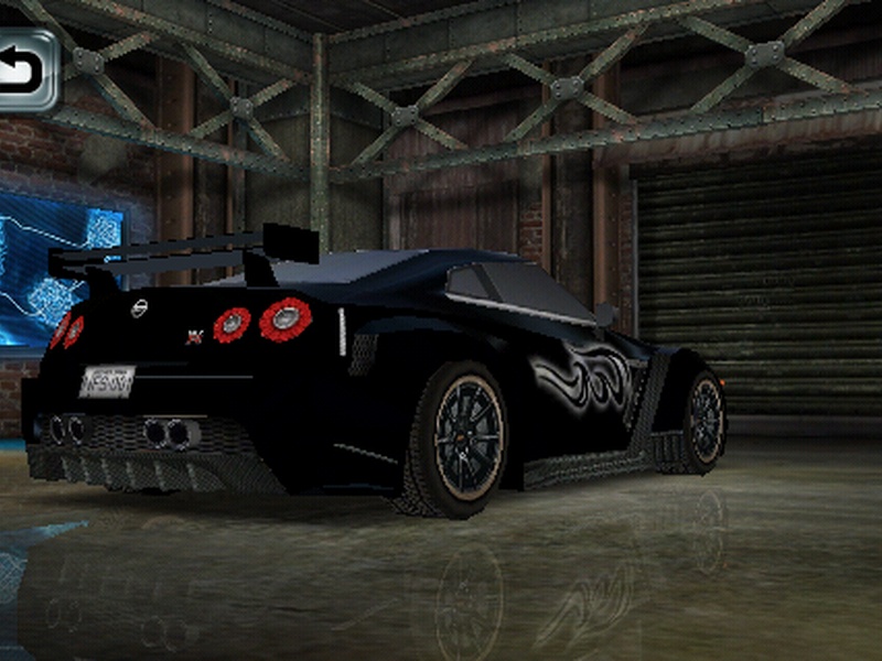 Nissan GT-R Need For Speed Undercover iTouch