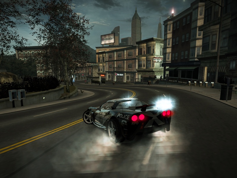 Need for Speed World Cop cars & cop lights