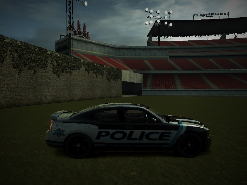 dodge charger police car