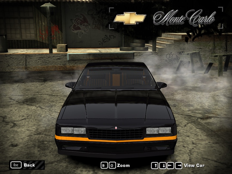 Black-n-Gold livery for 4th gen Monte Carlo SS