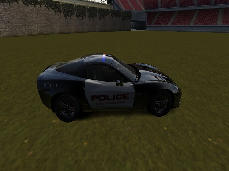Chevrolet Corvette Z06 Police Car