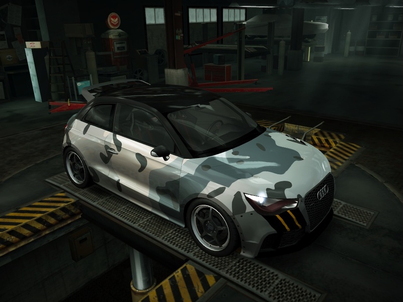 Custom Audi A1 Clubsport Quattro (Pursuit car)