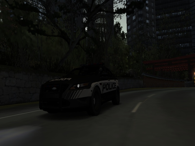 Ford Interceptor Police Sedan