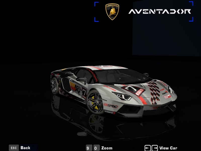 Lamborghini Aventador Lp700-4 Race