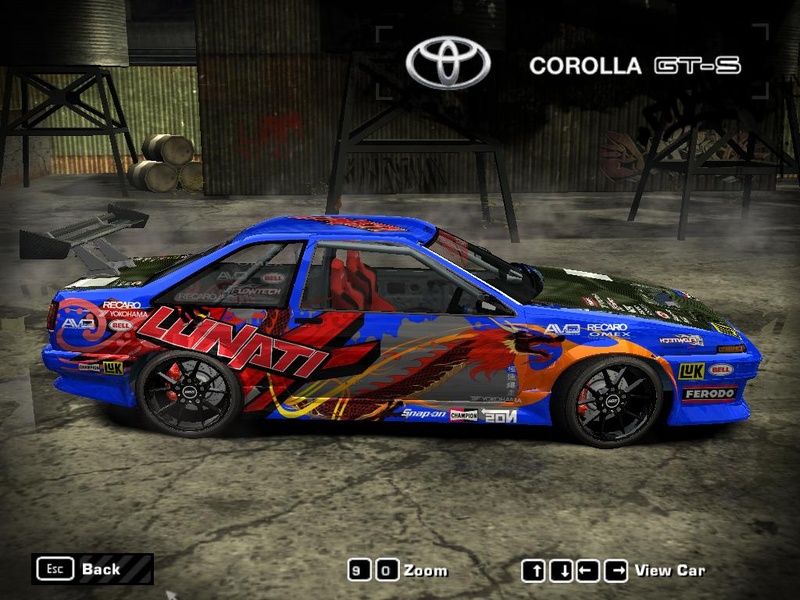 Toyota corolla GTS D1