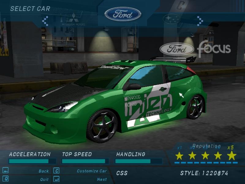 Ford Focus ZX3