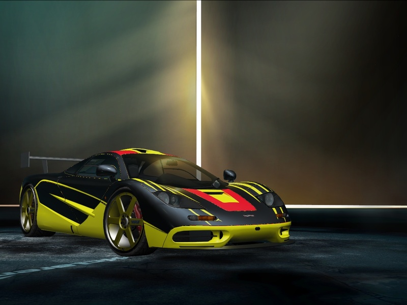 my mclaren f1 (my personal car) (recreated in the DLC)