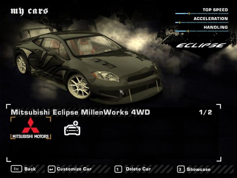 Mitsubishi Eclipse GT.