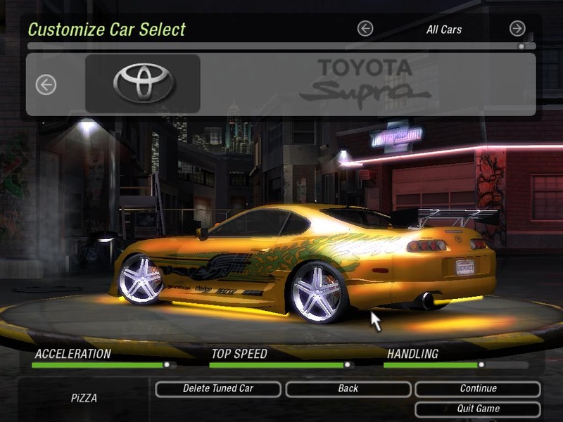 The Fast and the Furious Supra