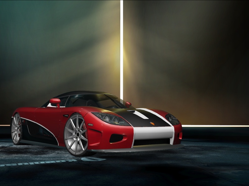 my koenigsegg ccx with new disegn in the back