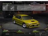 Need For Speed Underground 2 Mitsubishi Lancer Evo I-VI (Inc Honda Prelude) [Addon]
