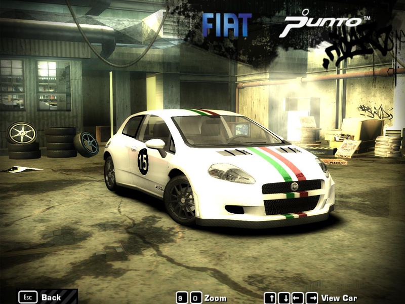 My first NFS MW car: Fiat Punto