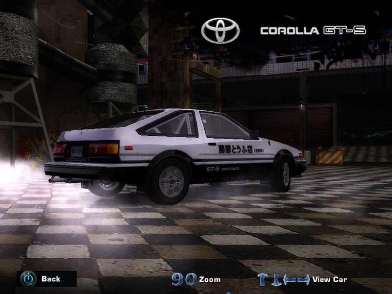 Retextured Corolla from Initial D