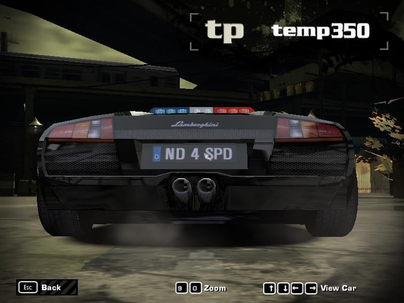 Police Lamborghini Murcielago