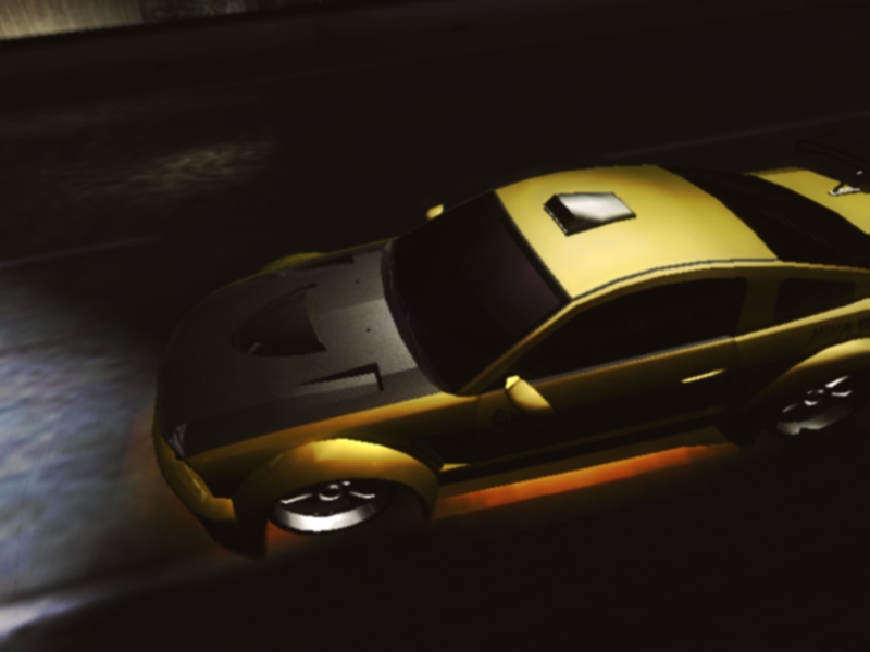 Ford Mustang GTR Yellow