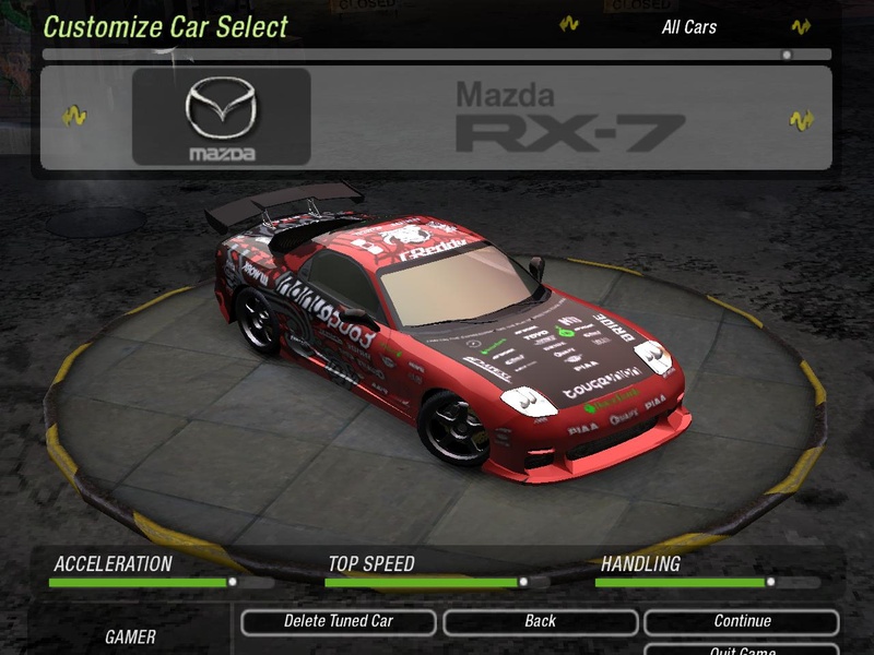 Mazda RX7 Drift King