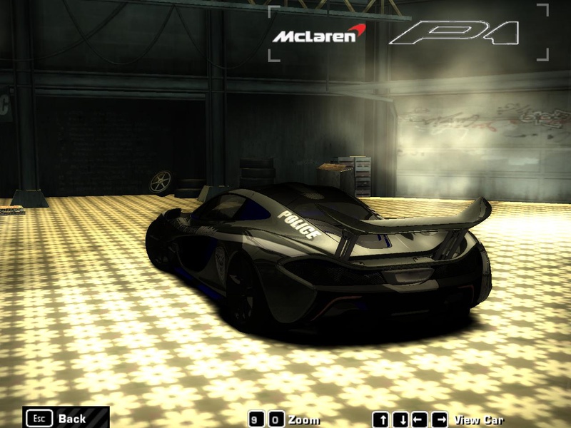 McLaren P1 (Police1) LoL :))