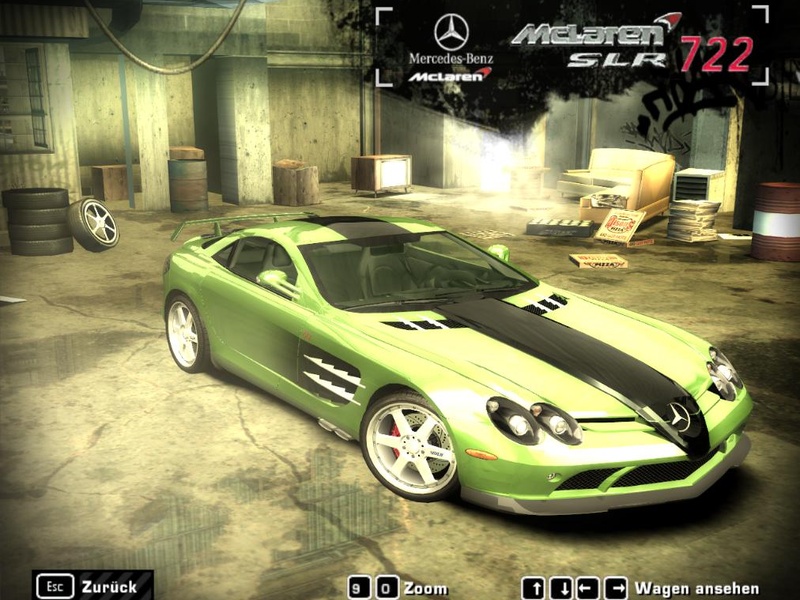 The Mercedes Benz SLR 722 Edition