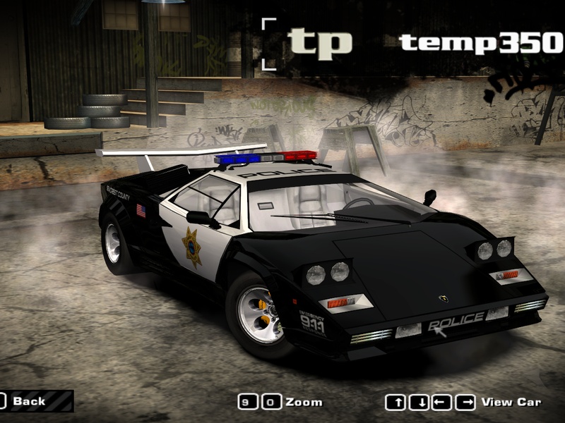Lamborghini Seacrest County Police Department Countach 5000QV (1988)