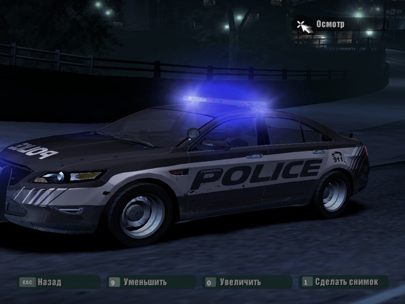 Work on Ford Police Interceptor NFS World replaces Porsche 911 GT3 RS
