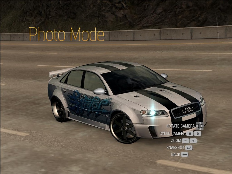 Audi Rs4 Racing mode.