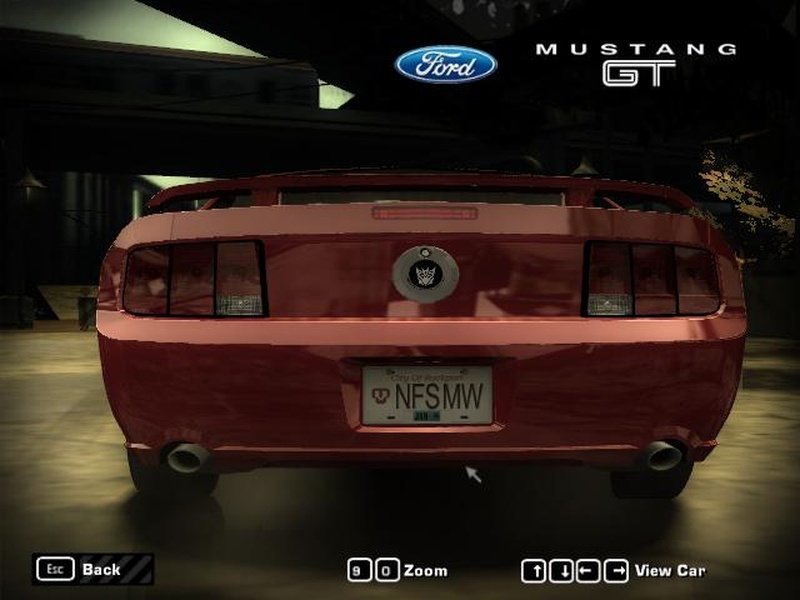 Ford Mustang GT (Transformers Badge)