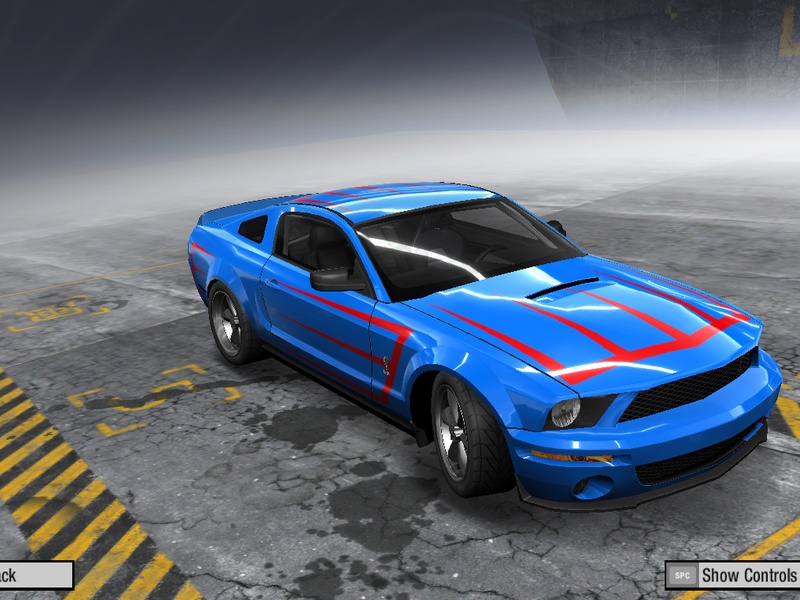 Blue Red GT500