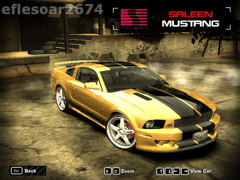 fast & furious yellow mustang