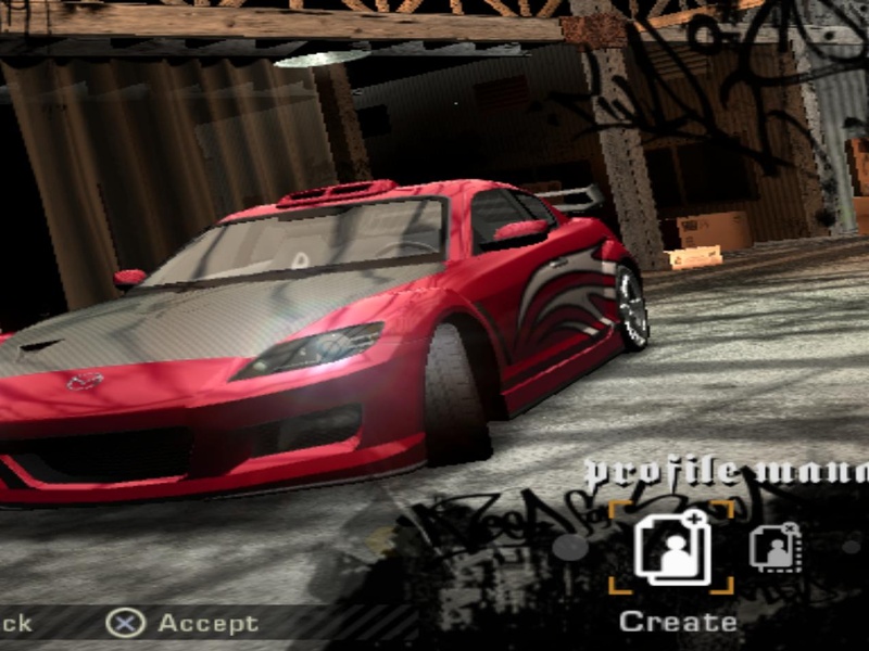 NFS Most Wanted PS2 Demo
