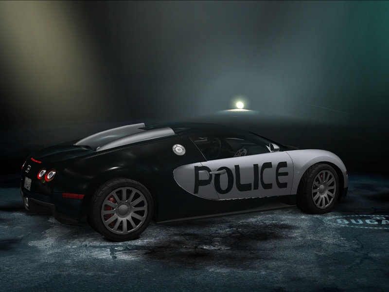 Bugatti Veyron Police