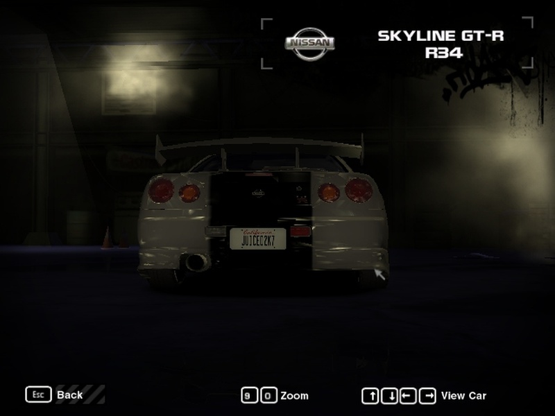 Nissan Skyline (F.R.'s from thr Juiced game)