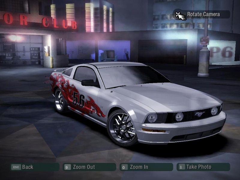 Reupload: White Red Mustang