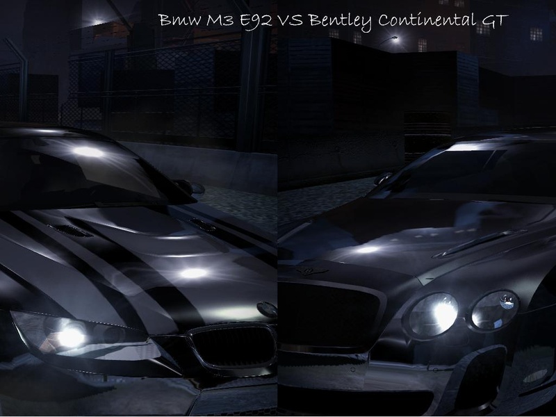 BMW M3 E92 VS Bentley Continental GT