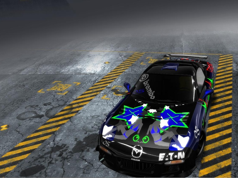 Mazda RX-7 drift