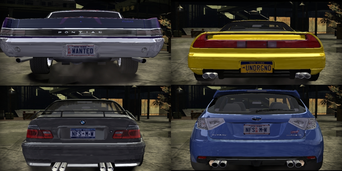 Need For Speed Most Wanted New York License Plates