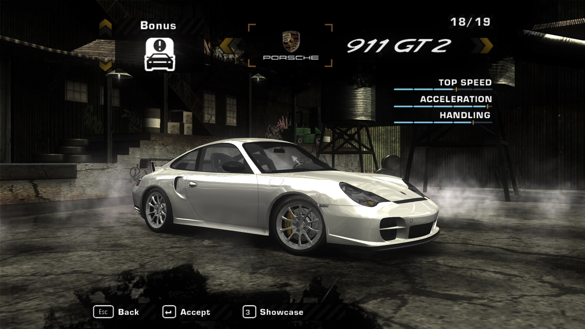 Need For Speed Most Wanted Fantasy NFSMW: Bonus car tweaks, hard heat level 5.