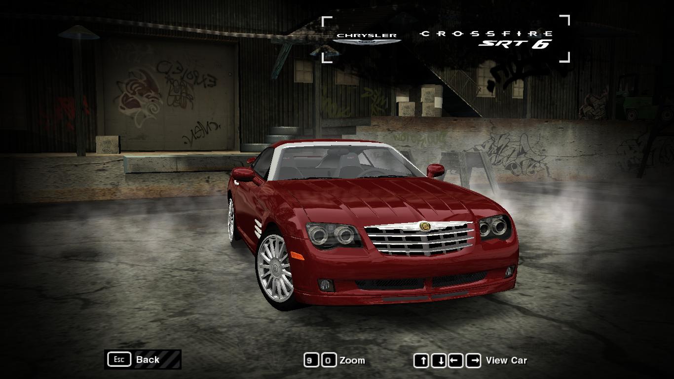 Need For Speed Most Wanted Chrysler Crossfire SRT6