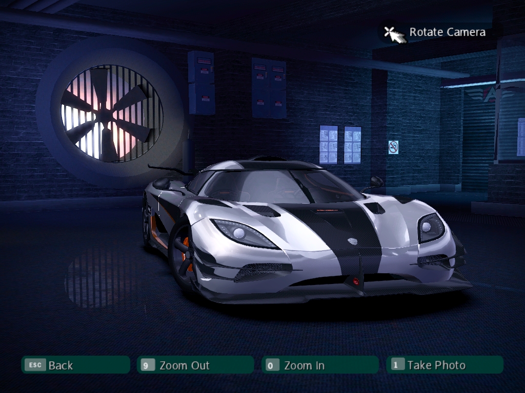 Need For Speed Carbon Koenigsegg One:1