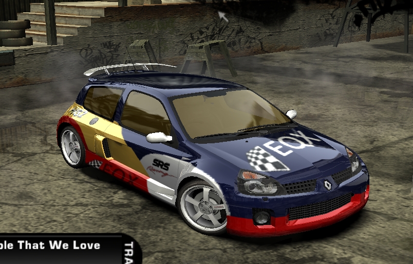 Need For Speed Most Wanted EQX Vinyl (NFS High Stakes) for the Renault Clio