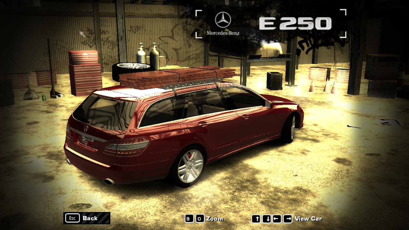 Need For Speed Most Wanted Mercedes Benz 2010 Mercedes-Benz E250 Estate (W212)