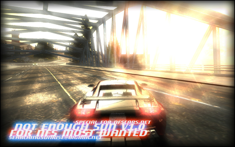 Need For Speed Most Wanted Not Enough Sun v1.0